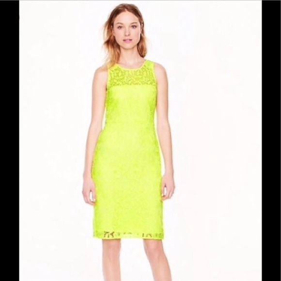 3/60 Deal JCrew Neon dress - Picture 2 of 10